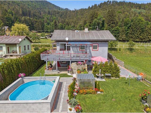 Immobilie in Ruden - Teilsaniertes 140m² Wohnhaus mit 1.012m² schönem Grundstück in Ruden bei Völkermarkt - St. Radegund - Bild 0