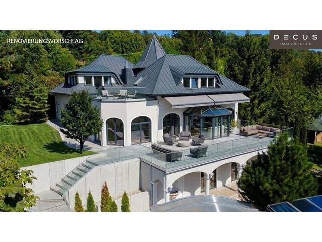 Immobilie in Gießhübl - LUXUSVILLA IN GRÜNER BESTLAGE AM SONNENHANG - Bild 0