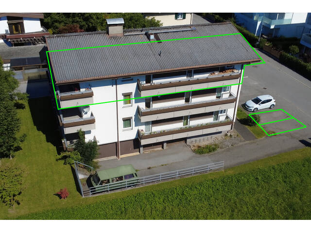 Immobilie in Bludenz - Dachgeschoss mit zwei Balkonen & zwei Stellplätzen - Bild 1