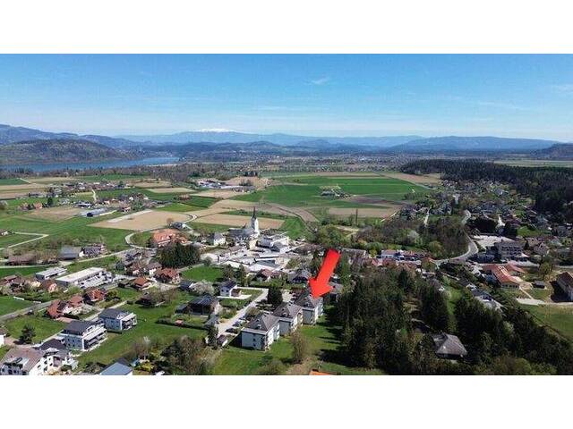Immobilie in St. Kanzian - Sonnige, frisch sanierte 2-Zimmer-Wohnung mit Loggia in St. Kanzian am Klopeiner See - Bild 0