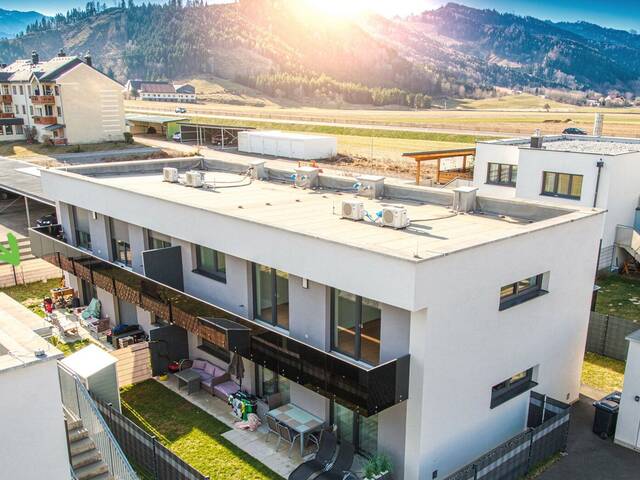 Immobilie in Judenburg - Neubau-Wohnung mit 3 Zimmern, 90 m² Garten und 2 Parkplätzen in moderner Siedlung in Wasendorf - Bild 0