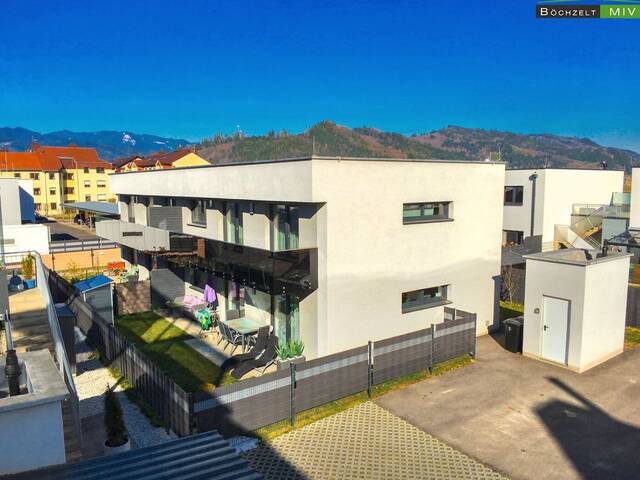 Immobilie in Judenburg - Neubau-Wohnung mit 3 Zimmern, 90 m² Garten und 2 Parkplätzen in moderner Siedlung in Wasendorf - Bild 2
