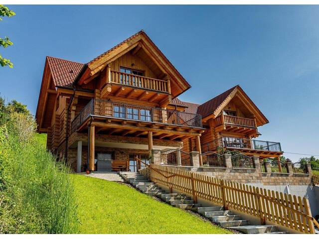 Immobilie in Sausal - Traumhaftes *** LUXUX BLOCKHAUS - CHALET *** mit wunderschönem Ausblick in absoluter Ruhelage - Bild 1
