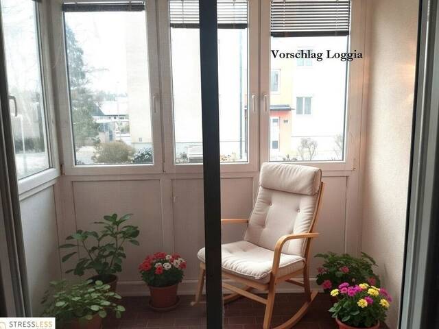 Immobilie in Stockerau - Verkauf mittels BIETERVERFAHREN Leistbare 3 Zimmer Wohnung mit verglaster Loggia - Wohnung mit viel Potenzial zum Selbstverwirklichen! - Bild 2