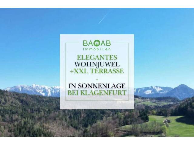 Immobilie in Ebenthal - Elegantes Wohnjuwel mit Panoramablicken in Sonniger Bestlage – Natur & Anbindung perfekt kombiniert - Bild 0