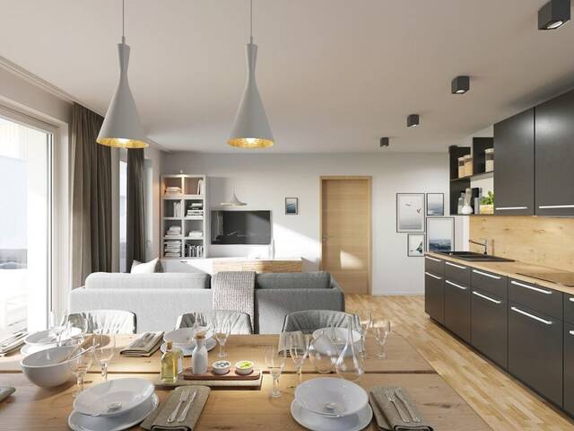 Immobilie in St. Ulrich am Pillersee - Projekt Dorfkristall: Moderne 3-Zimmer Wohnungen in zentraler Lage - Bild 2