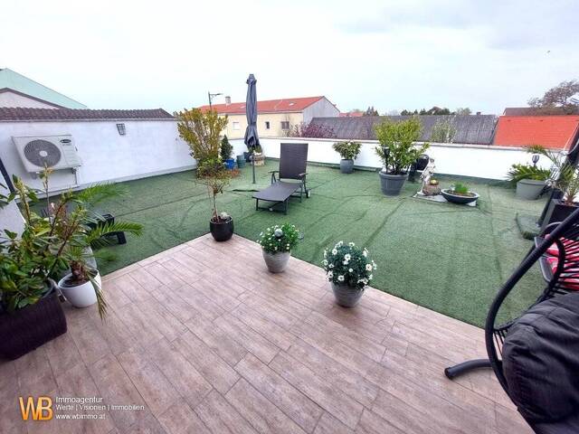 Immobilie in Parndorf - Stilvoll Wohnen in loftartiger Atmosphäre auf 168m² mit 80m² Terrasse - Bild 0