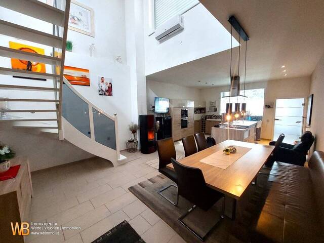 Immobilie in Parndorf - Stilvoll Wohnen in loftartiger Atmosphäre auf 168m² mit 80m² Terrasse - Bild 1
