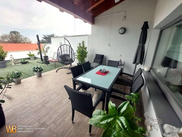 Immobilie in Parndorf - Stilvoll Wohnen in loftartiger Atmosphäre auf 168m² mit 80m² Terrasse - Bild 4