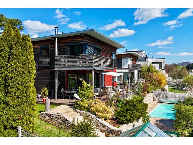 Immobilie in Tullnerbach - Unverbaubare Aussicht I hochwertige Poolanlage I eigener Saunabereich I Luftwärmepumpe Fußbodenheizung I - Bild 3