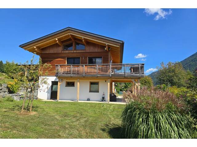 Immobilie in Arnoldstein - Chalet-Feeling mit schönem Ausblick - neuwertiges Qualitätshaus in Arnoldstein - Bild 4