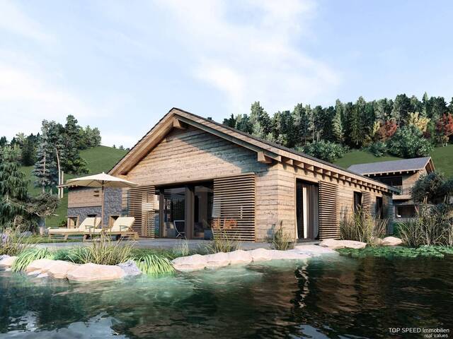 Immobilie in Pichl - MONTE LAGO – Premium-Alpenchalets als Kapitalanlage | Typ Seehaus - Bild 0