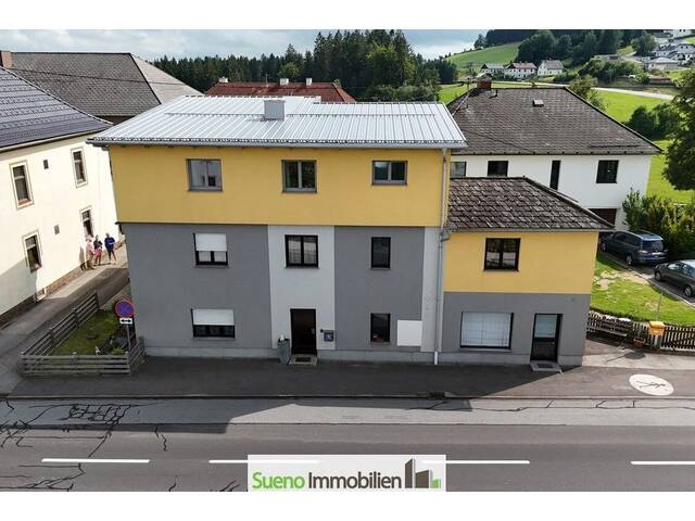 Immobilie in Sandl - Großzügiges Wohnhaus in Sandl mit 2 Einheiten und zusätzlich Büro/Verkaufsfläche - Bild 3