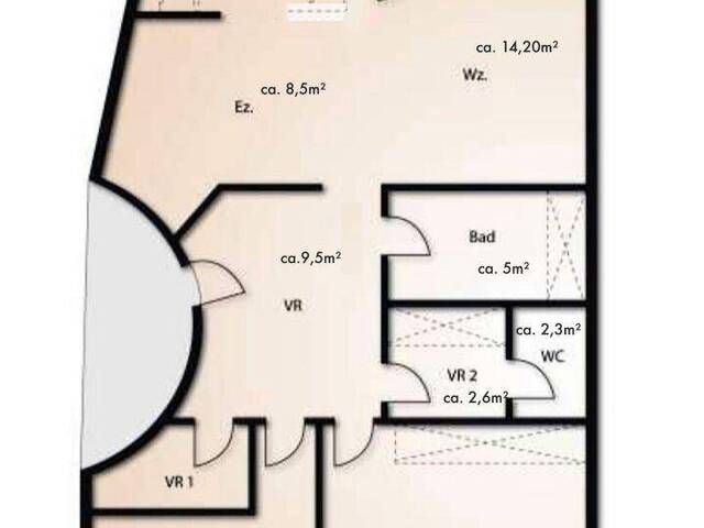 Immobilie in Marchtrenk - Helle, modernisierte 3-Zimmer-Wohnung mit Loggia, Parkplatz und hochwertiger Ausstattung in Marchtrenk - Bild 1