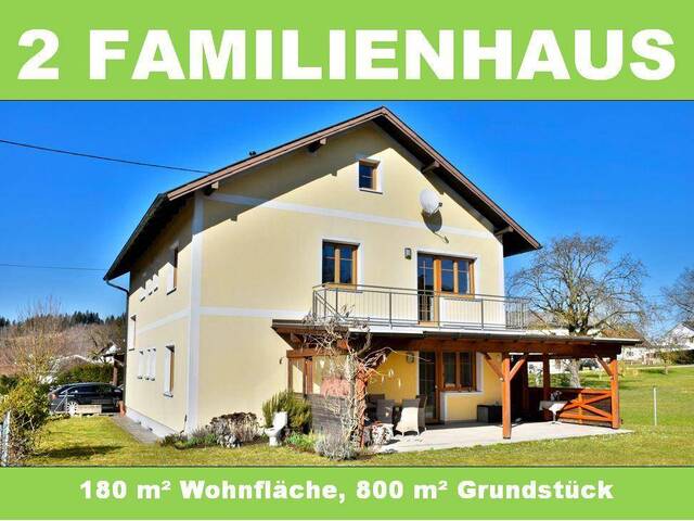 Immobilie in Krenglbach - Saniertes 2-Familienhaus in ruhiger Siedlungslage auf sonnigem Grundstück - Bild 0