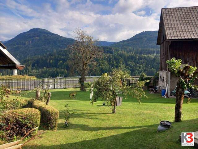 Immobilie in Unterthörl - K3 - Einfamilienhaus mit Einliegerwohnung, grossem Garten und Tenne - Bild 1