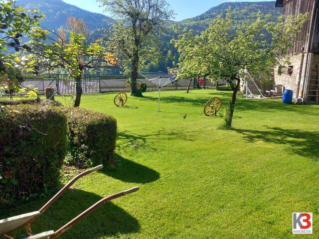 Immobilie in Unterthörl - K3 - Einfamilienhaus mit Einliegerwohnung, grossem Garten und Tenne - Bild 2
