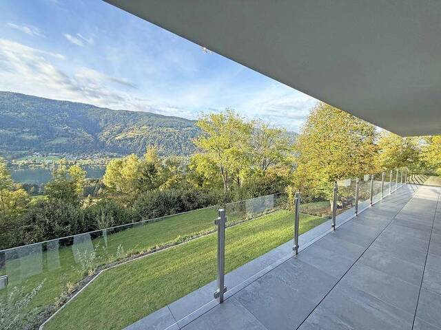 Immobilie in Ossiach - Moderne Villa mit unverbaubarem Seeblick am Ossiacher See - Bild 4