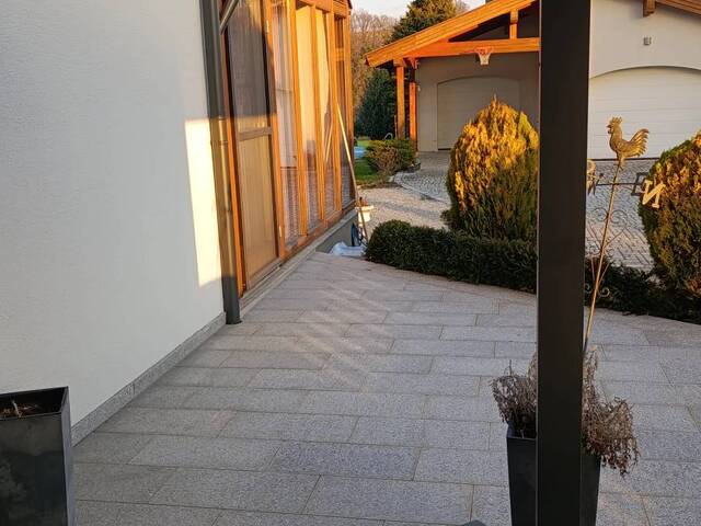 Immobilie in Wiesen - WIESEN , schöne Ruhelage, traumhafte Liegenschaft mit Wintergarten, Pool, Biotop, 4 Garagen etc. (Provisionsfrei) - Bild 4