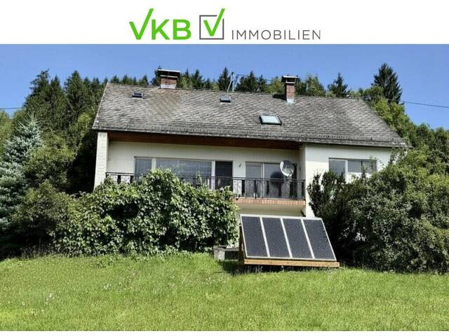 Immobilie in Schlüßlberg - SCHLÜßLBERG | STRAßFELD: Idyllisches Zweifamilienhaus mit großzügigem, sonnigem Garten und beeindruckendem Fernblick! - Bild 0