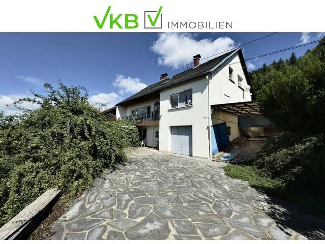 Immobilie in Schlüßlberg - SCHLÜßLBERG | STRAßFELD: Idyllisches Zweifamilienhaus mit großzügigem, sonnigem Garten und beeindruckendem Fernblick! - Bild 1