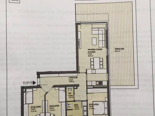 Immobilie in Pasching - PREIS inkl. 2 TG Parkplätze und 1 Besucherparkplatz,Luxuriöse Dachterrassen-wohnung in Pasching-Exklusives Wohnen mit Sauna, Outdoor-Küche&Panoramablick (Provisionsfrei) - Bild 3