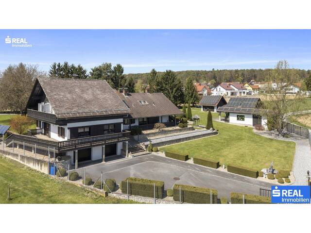 Immobilie in Ottendorf an der Rittschein - Diskreter Landsitz mit Garten-Idylle & Nebengebäuden – Stilvolle Villa in Ottendorf an der Rittschein - Bild 4