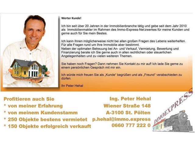 Immobilie in St. Pölten - Hochwertig ausgestattete Singlewohnung mit Loggia nähe EKZ Traisenpark - Bild 3