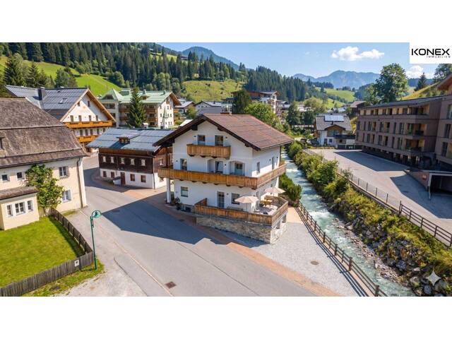 Immobilie in Dienten am Hochkönig - Einzigartiges Apartmenthaus mit 7 Wohneinheiten und touristischer Nutzungsmöglichkeit in Dienten am Hochkönig zu verkaufen - Bild 0