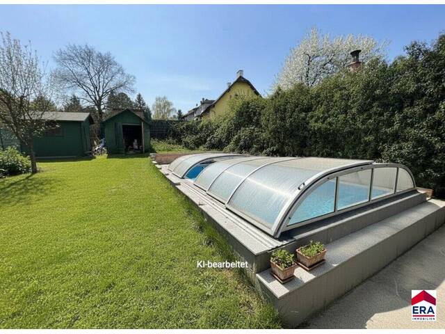 Immobilie in Maria-Anzbach - Charmantes Einfamilienhaus 155m², vollsaniert, Swimmingpool mit Überdachung in 3034 Hofstatt, €590.000 - Bild 1