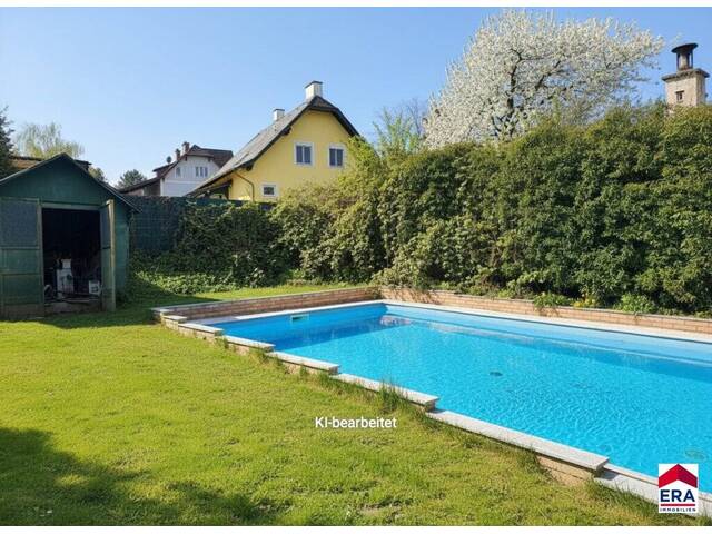 Immobilie in Maria-Anzbach - Charmantes Einfamilienhaus 155m², vollsaniert, Swimmingpool mit Überdachung in 3034 Hofstatt, €590.000 - Bild 2