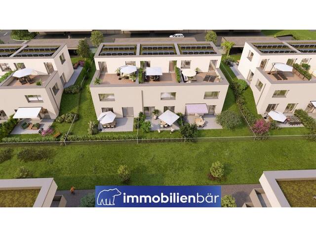 Immobilie in Brunnenthal - BELVARIA - Ensemble - Reihenhaus mit Dachterrasse, Garten und Doppelcarport - Bild 0