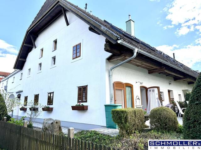 Immobilie in Scharten - Schöner Wohnen im Gutshof im Naturpark Scharten - Einzigartige Gartenwohnung mit Schwimmteich - Bild 0