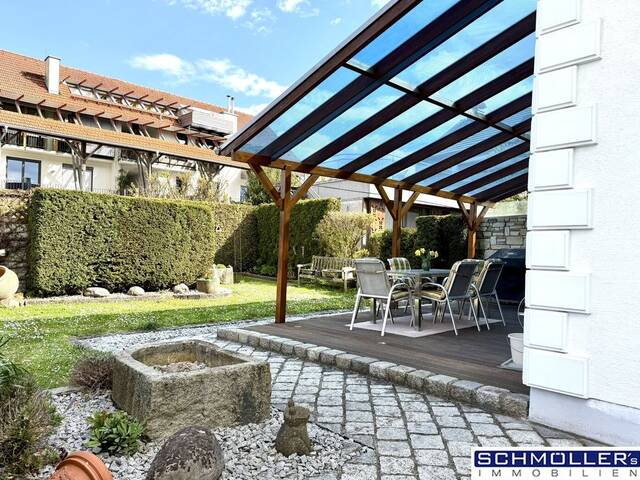 Immobilie in Scharten - Schöner Wohnen im Gutshof im Naturpark Scharten - Einzigartige Gartenwohnung mit Schwimmteich - Bild 2