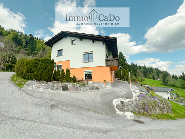 Immobilie in Alberschwende - Charmantes & heimeliges Wohnhaus mit 2 Wohnungen in Alberschwende - Bild 0