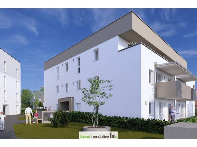 Immobilie in Langholzfeld - 4-Zimmerwohnung neu im DG, Langholzfeld, unschlagbarer Neubaupreis + provisionsfrei! - Bild 4
