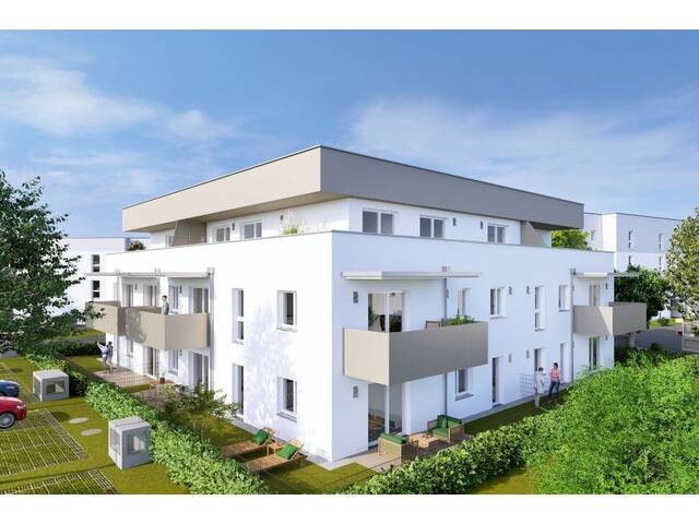 Immobilie in Langholzfeld - 3-Zimmerwohnung neu mit Garten, Langholzfeld, unschlagbarer Neubaupreis + provisionsfrei! - Bild 4