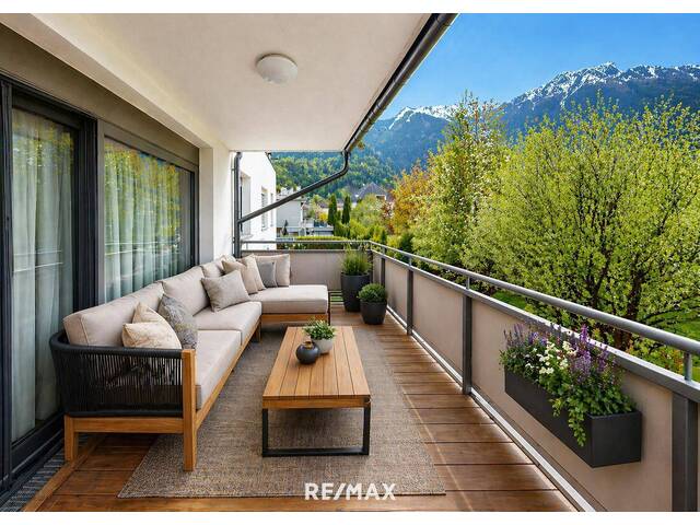 Immobilie in Hatting - Sonnenlage trifft Wohnqualität: Moderne 3-Zimmer-Terrassenwohnung mit Weitblick! - Bild 1
