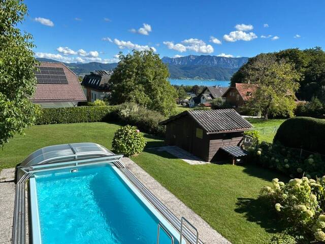 Immobilie in Attersee - Exklusives Traumhaus mit Seeblick & großem Grundstück am Attersee - Bild 0