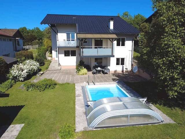 Immobilie in Attersee - Exklusives Traumhaus mit Seeblick & großem Grundstück am Attersee - Bild 1