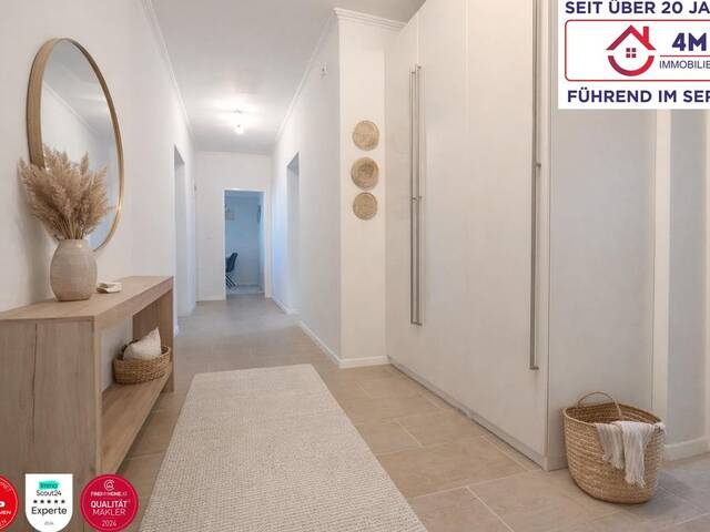 Immobilie in Felixdorf - 88m² Familienwohnung mit Balkon – 5 Min zum Bahnhof (Direktzug nach Wien) Beschreibung - Bild 1
