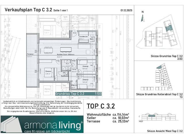 Immobilie in Vorderthiersee - Premium-Etagenwohnungen (und Penthousewohnungen), Neubau 2028 - Bild 1