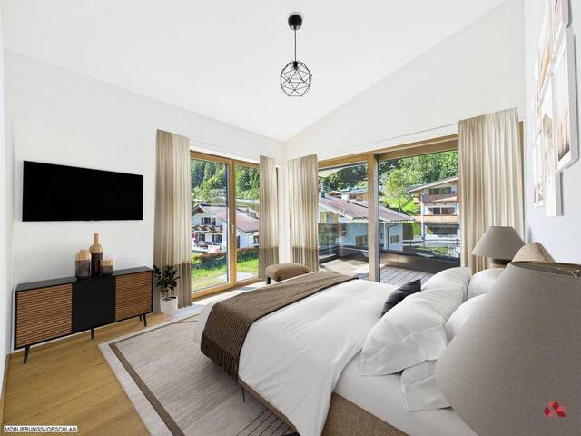 Immobilie in Kirchberg - Riverside Kirchberg -Sonniges Penthouse mit großzügigen Außenflächen - Bild 2
