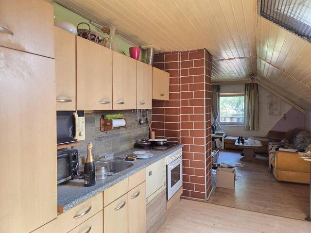 Immobilie in Bierbaum am Auersbach - Älteres Wohnhaus mit angebauter Doppelgarage im Freiland - Bild 4