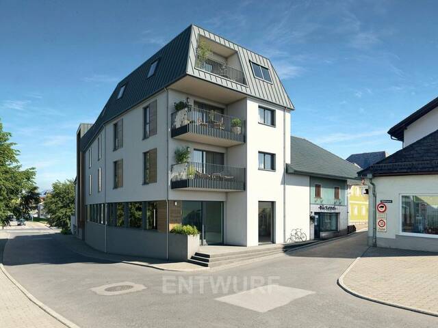 Immobilie in St. Georgen im Attergau - St. Georgen MITTE - ein Standort - viele Möglichkeiten - Bild 1