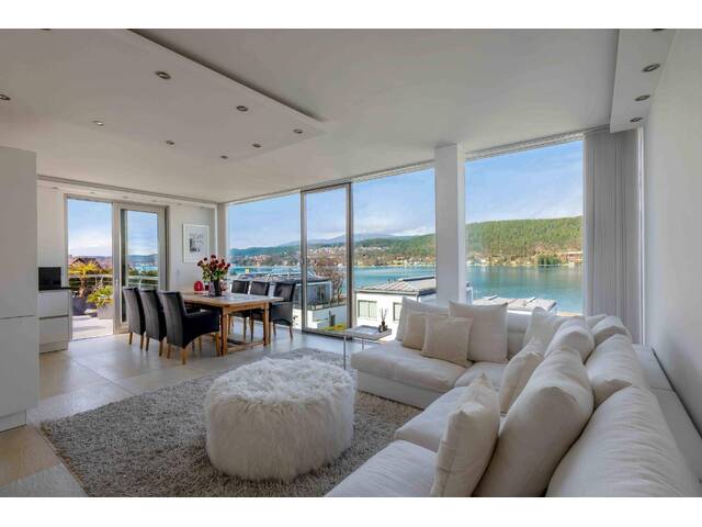 Immobilie in Auen - Modernes Penthouse mit exklusivem Strandbereich und Bootsplatz am Wörthersee - Bild 2