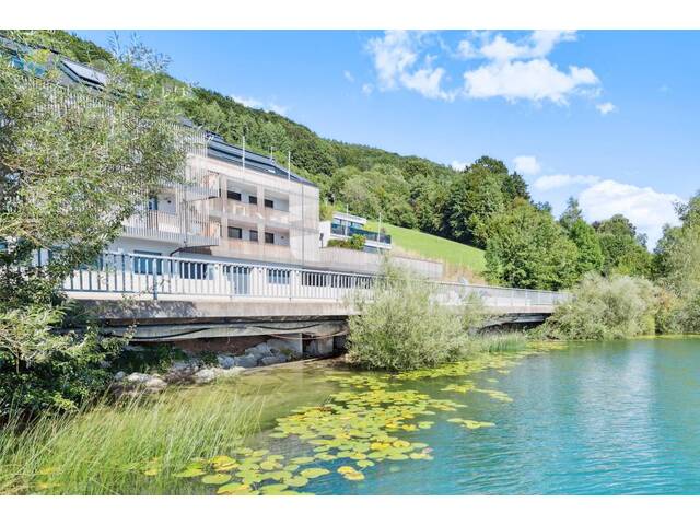 Immobilie in Tiefgraben - Pole-Position Mondsee! Ein Zuhause mit Panoramablick und Badeplatz samt Steg - Bild 1