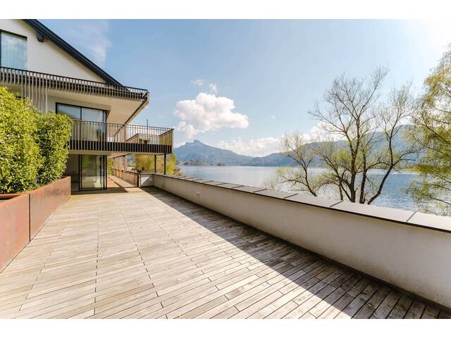 Immobilie in Tiefgraben - Pole-Position Mondsee! Ein Zuhause mit Panoramablick und Badeplatz samt Steg - Bild 4