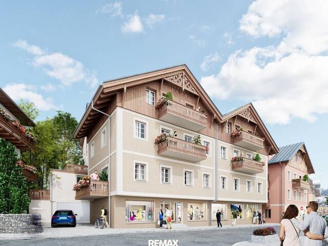 Immobilie in Bad Aussee - NEUBAU-Residenzen für ZWEITWOHNSITZ oder TOURISTISCHE VERMIETUNG im Ortszentrum von Bad Aussee - von 45 bis 170m² mit Terrassen - Bild 1