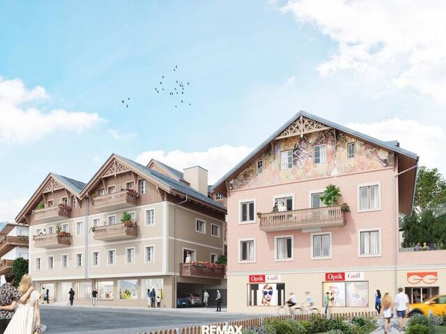 Immobilie in Bad Aussee - NEUBAU-Residenzen für ZWEITWOHNSITZ oder TOURISTISCHE VERMIETUNG im Ortszentrum von Bad Aussee - von 45 bis 170m² mit Terrassen - Bild 2